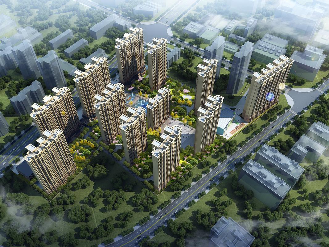住寬小區 現代宜居理念的建筑效果圖解析